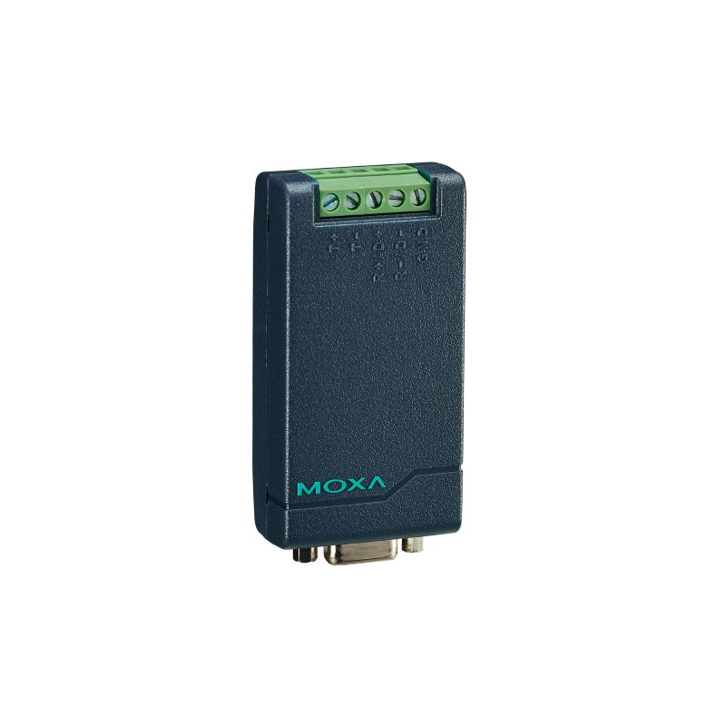 Moxa TCC-80 串列埠供電 RS-232 轉 RS-422/485 轉接器